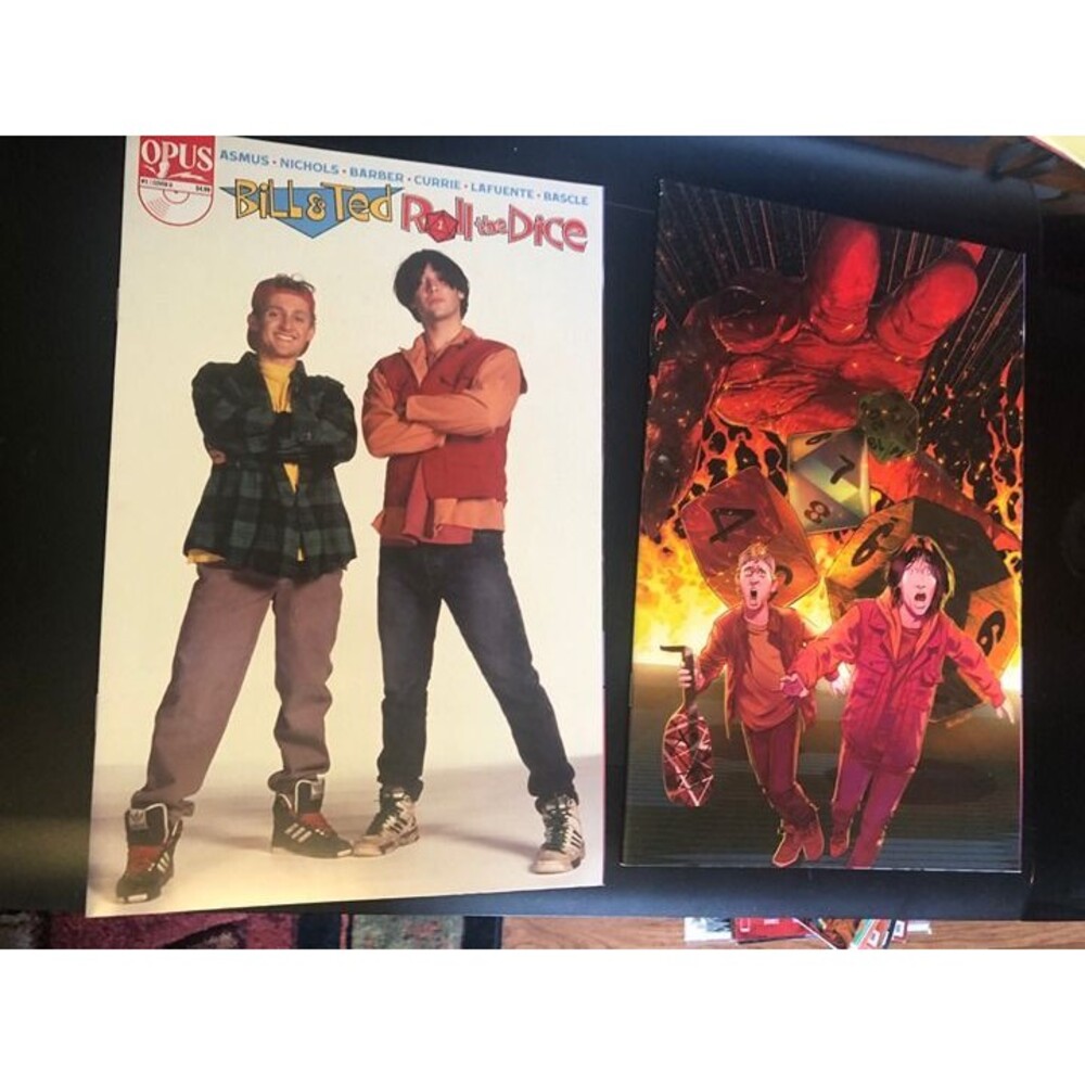 Bill and Ted Roll the Dice #1 + 1:10 Carlos Dattoli Variant Opus Comics 2022